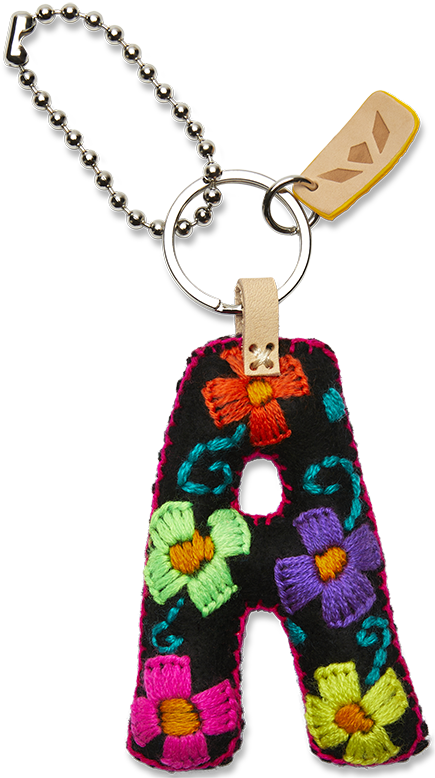 Black Felt Alphabet Charms - Image 3