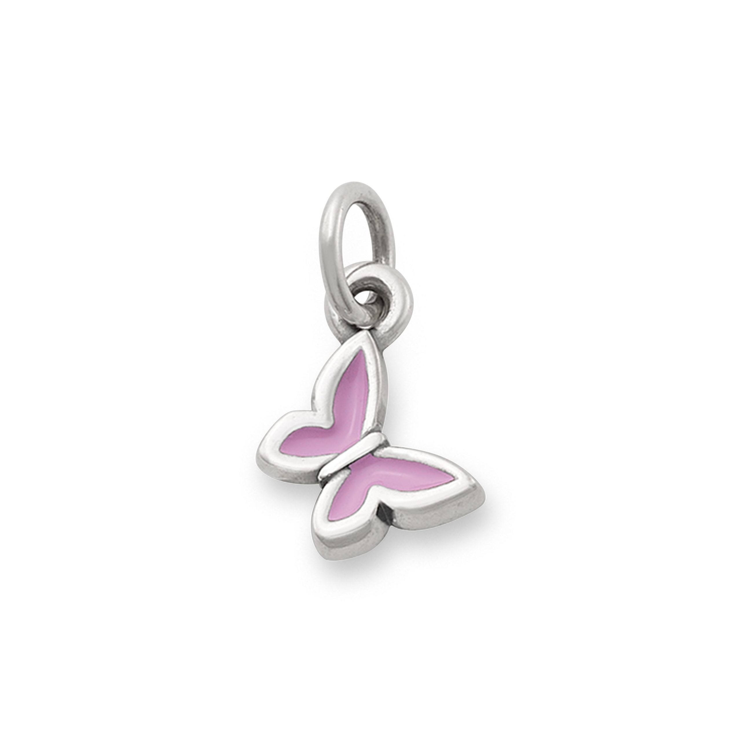 Enamel Purple Mini Butterfly Charm - Image 2
