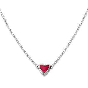 Sweetheart Red Doublet Necklace