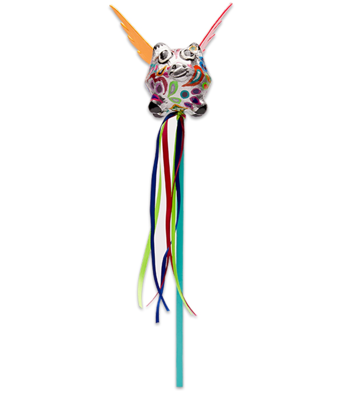 Silver Flyin' Pig Shaker - Image 2